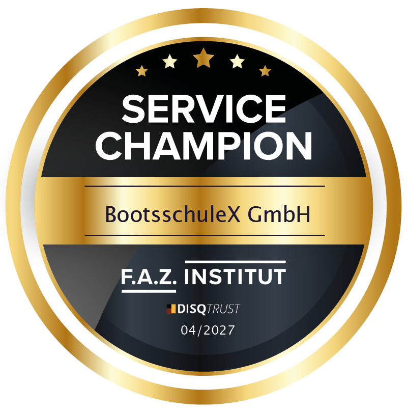 Service Champion – F.A.Z. Institut – BootsschuleX GmbH – DISQTrust